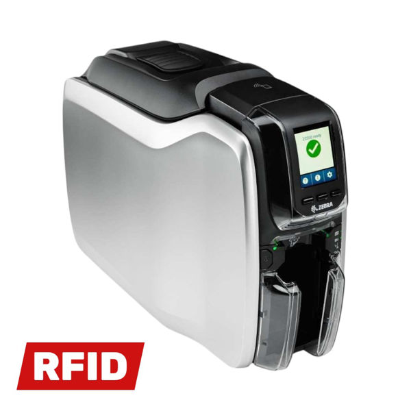 Picture of Zebra ZC300 Card Printer 300dpi RFID Dual Sided USB Ethernet